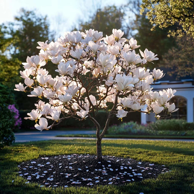 Magnolia Crystal Alba ghiveci, 80-100 cm